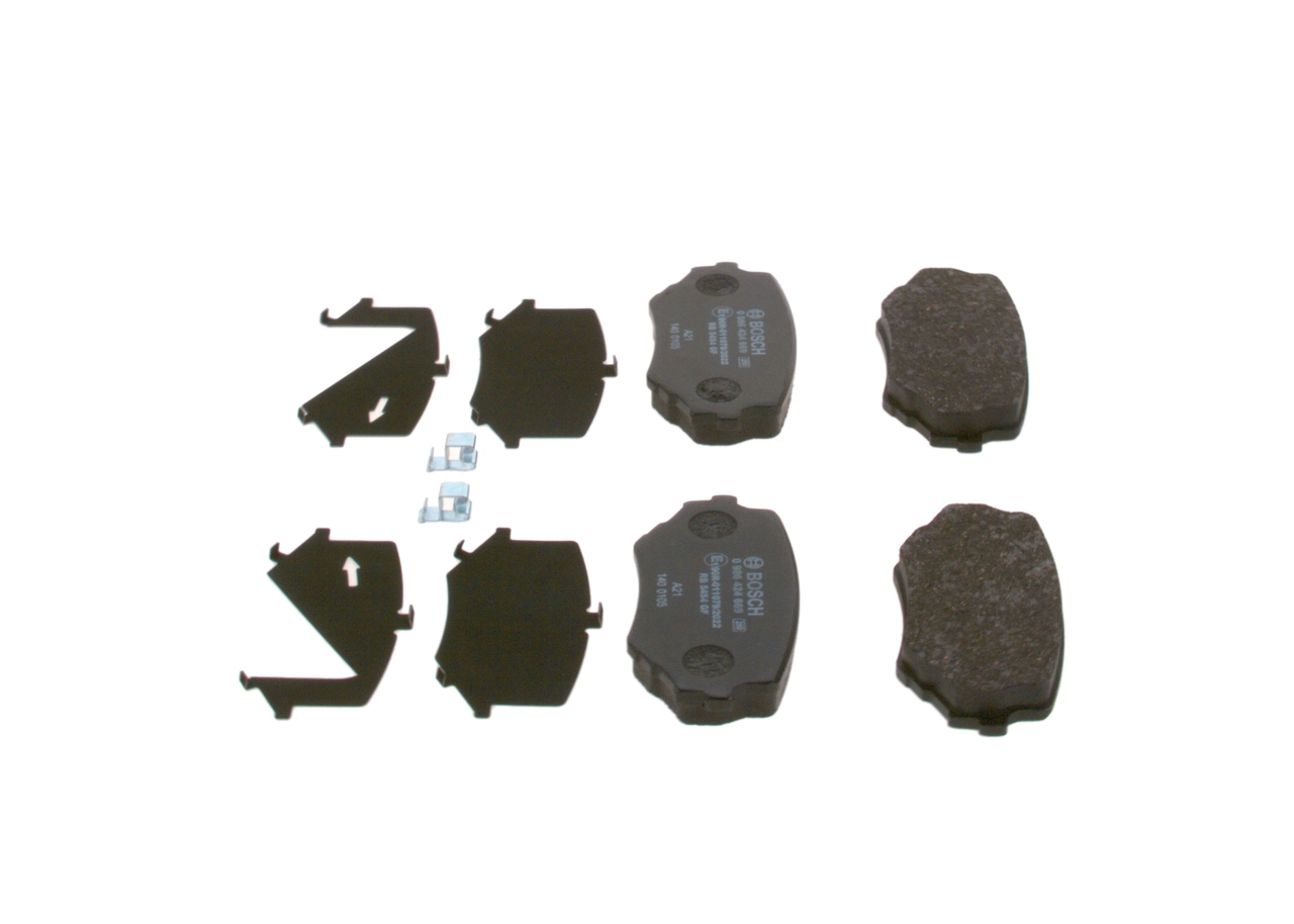 Brake Pad Set, disc brake 0 986 424 658