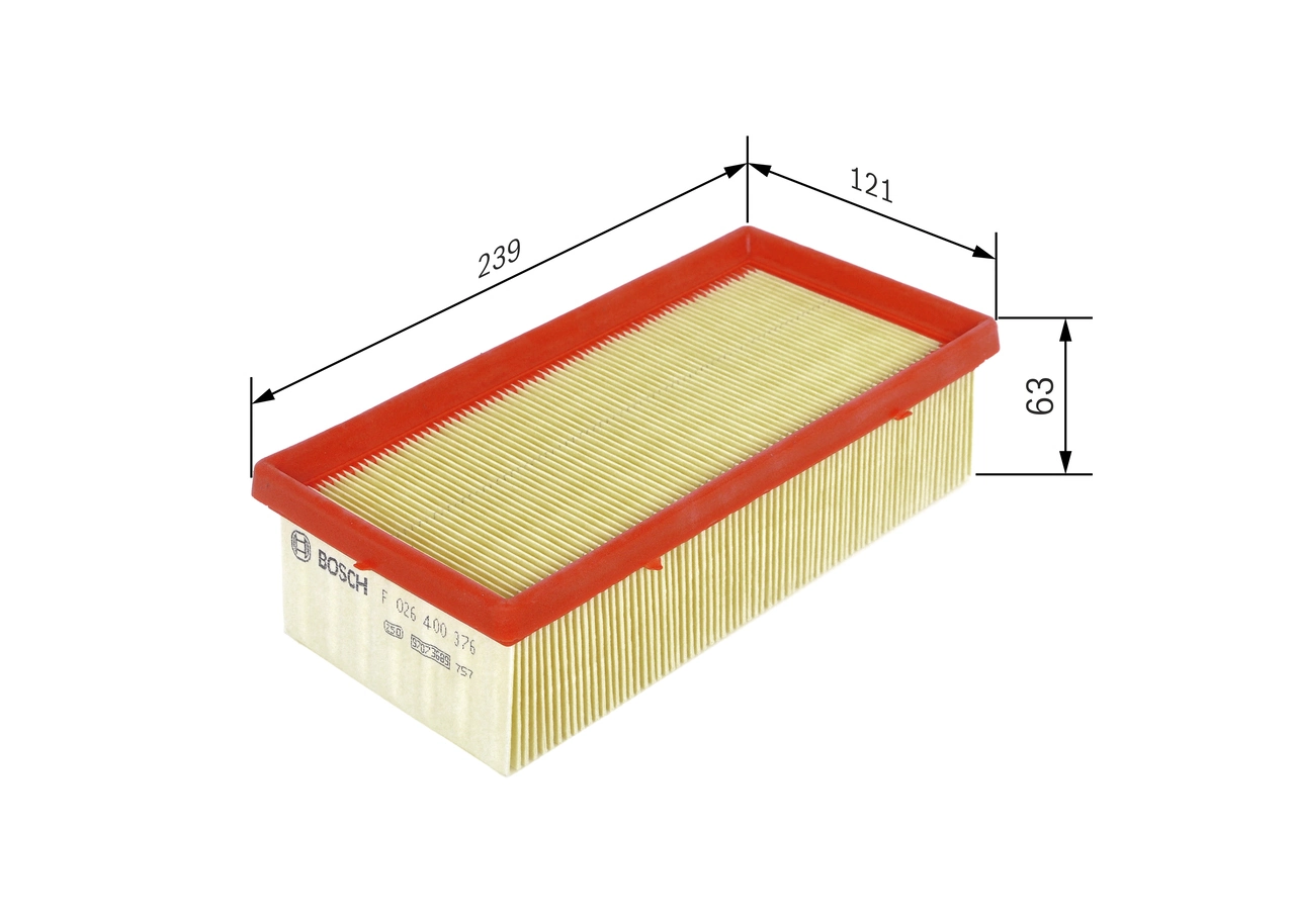 Air Filter F 026 400 376