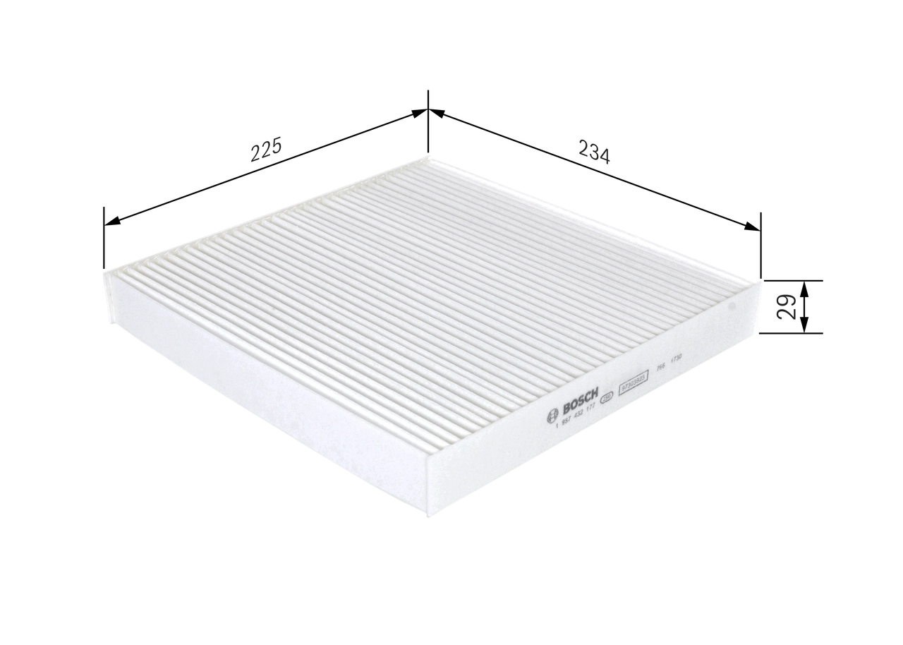 Filter, cabin air 1 987 432 177