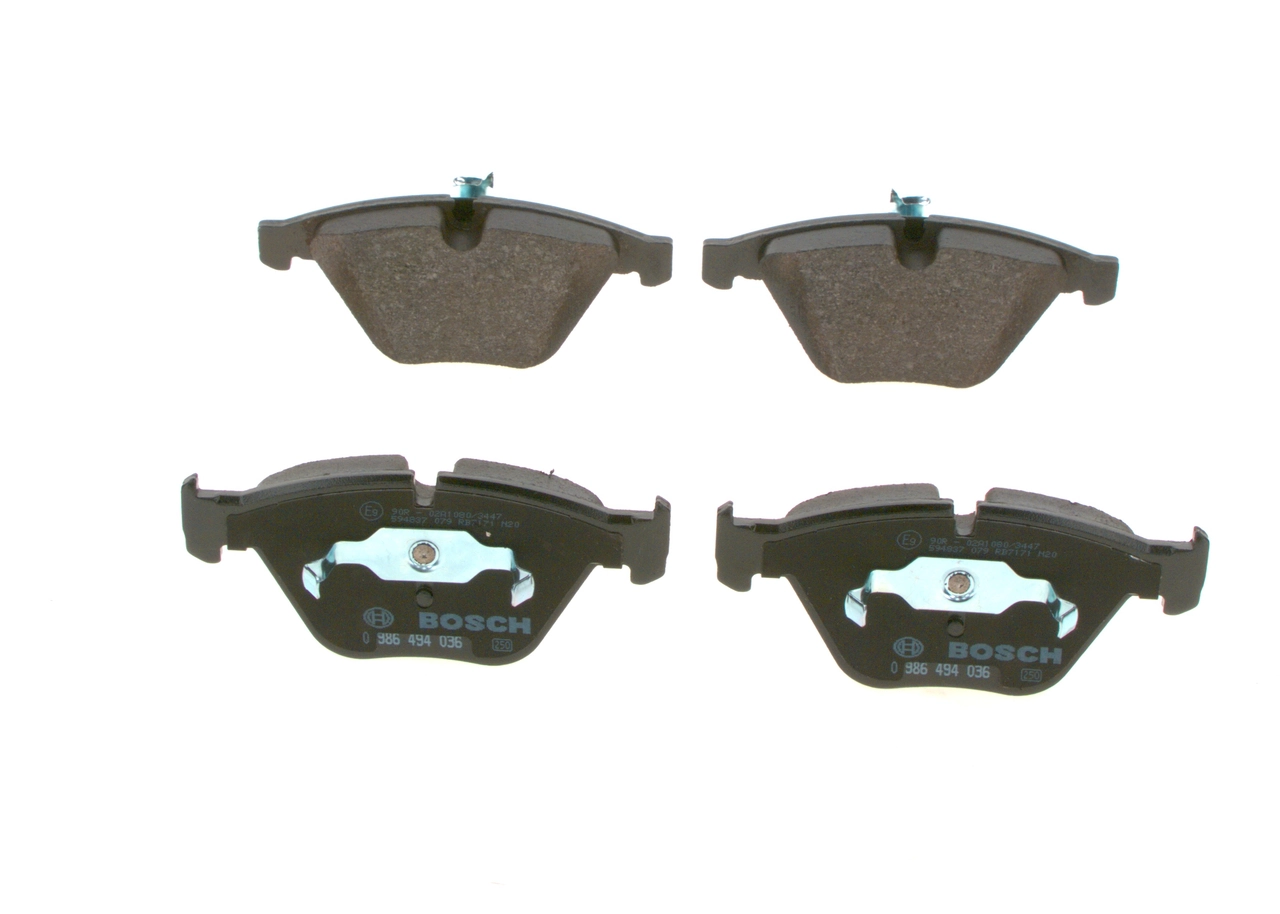 Brake Pad Set, disc brake 0 986 494 036
