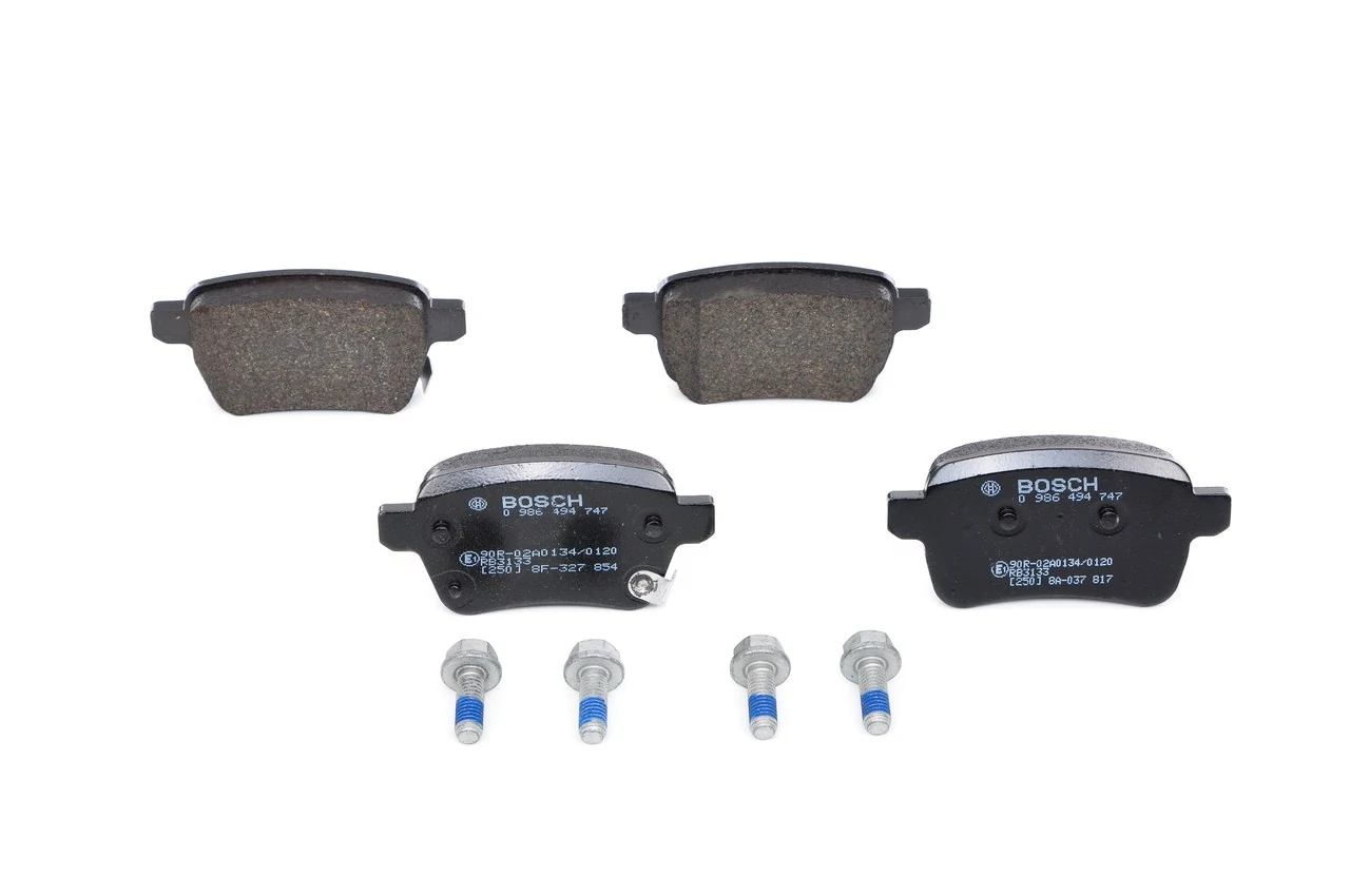 Brake Pad Set, disc brake 0 986 494 747