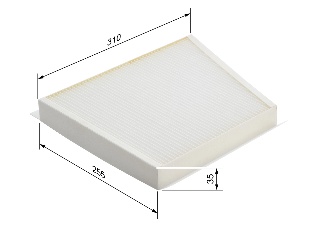 Filter, cabin air 1 987 432 081