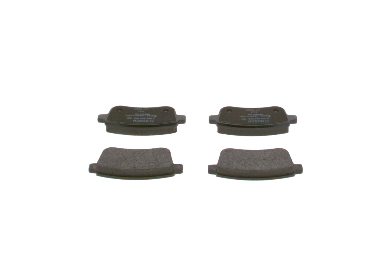 Brake Pad Set, disc brake 0 986 424 942