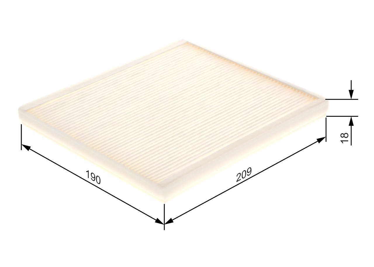 Filter, cabin air 1 987 432 084