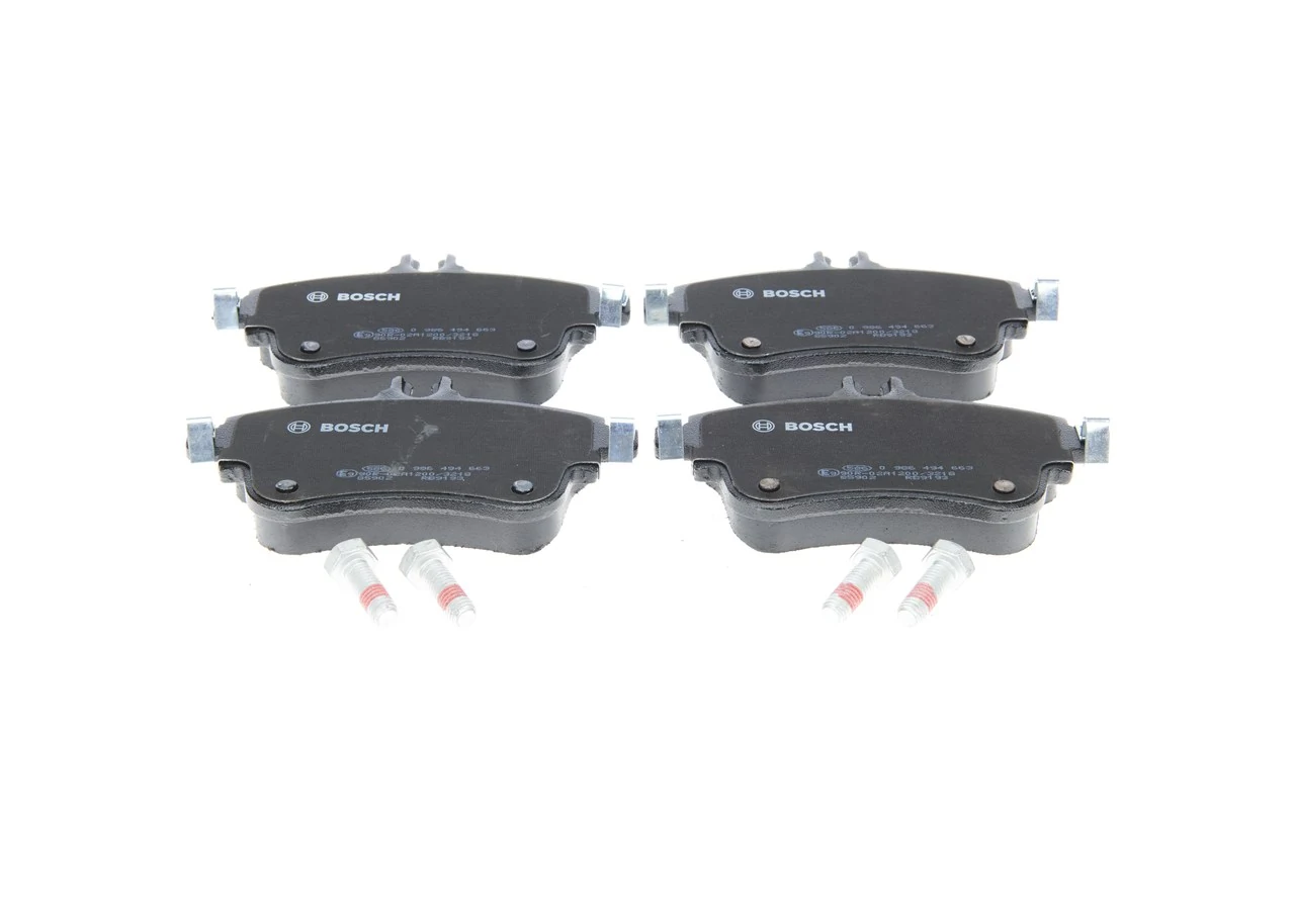 Brake Pad Set, disc brake 0 986 494 663