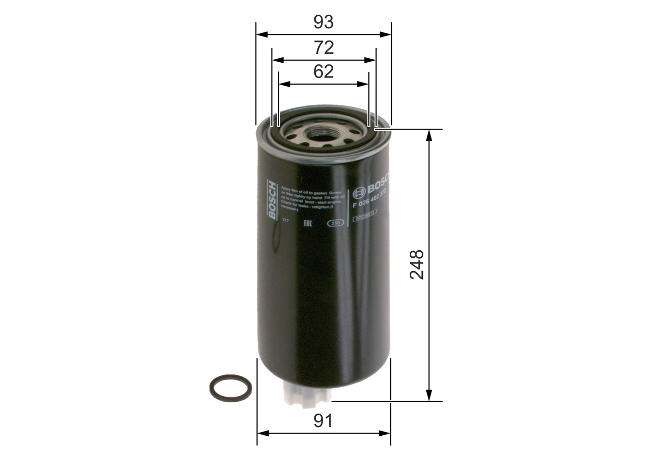 Fuel Filter F 026 402 272