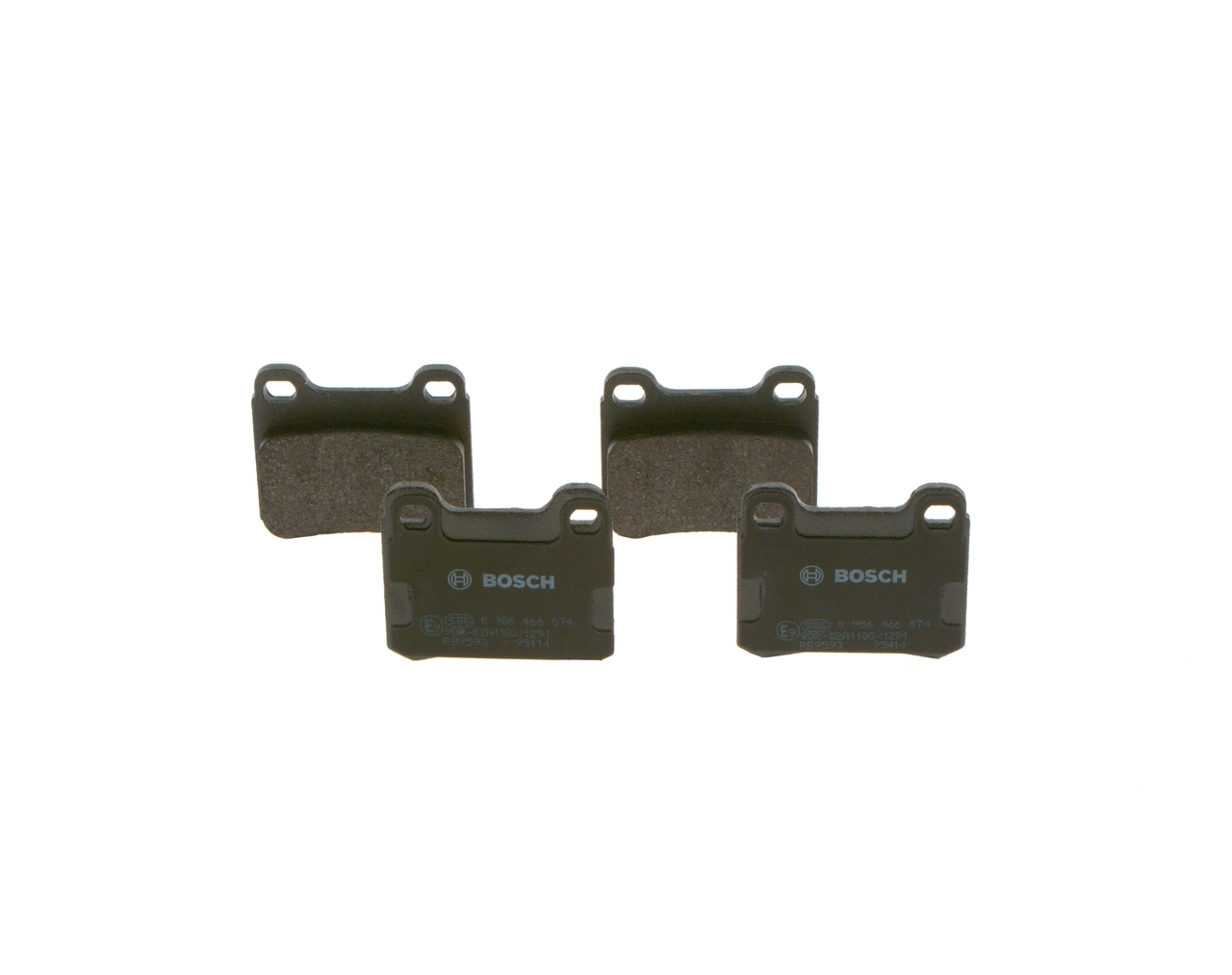 Brake Pad Set, disc brake 0 986 466 874