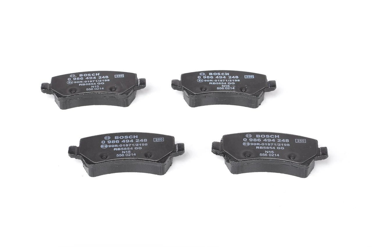 Brake Pad Set, disc brake 0 986 494 248