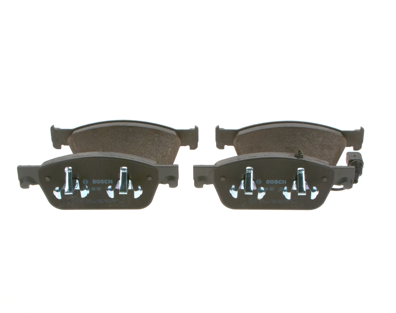 Brake Pad Set, disc brake 0 986 494 553