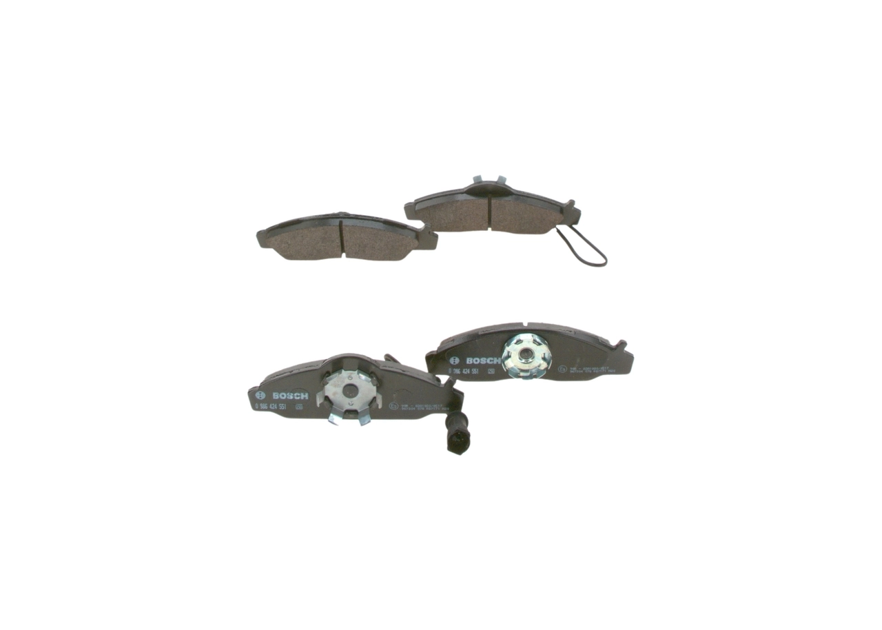 Brake Pad Set, disc brake 0 986 424 551
