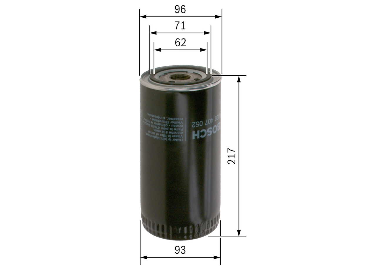Oil Filter F 026 407 052