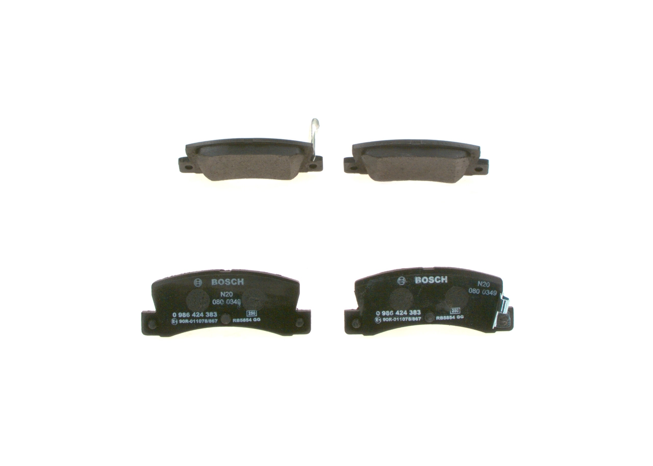 Brake Pad Set, disc brake 0 986 424 383