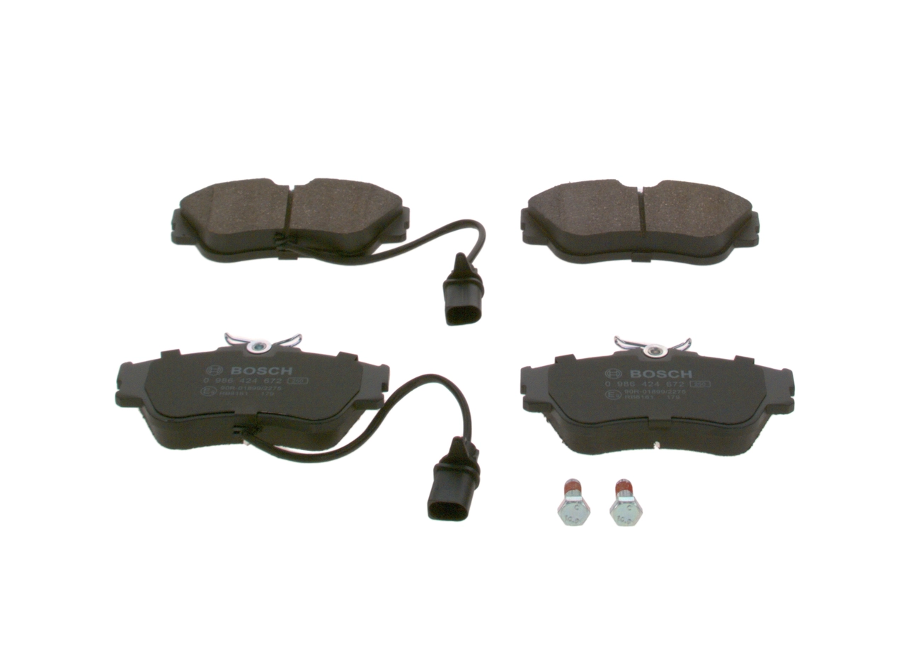 Brake Pad Set, disc brake 0 986 424 672