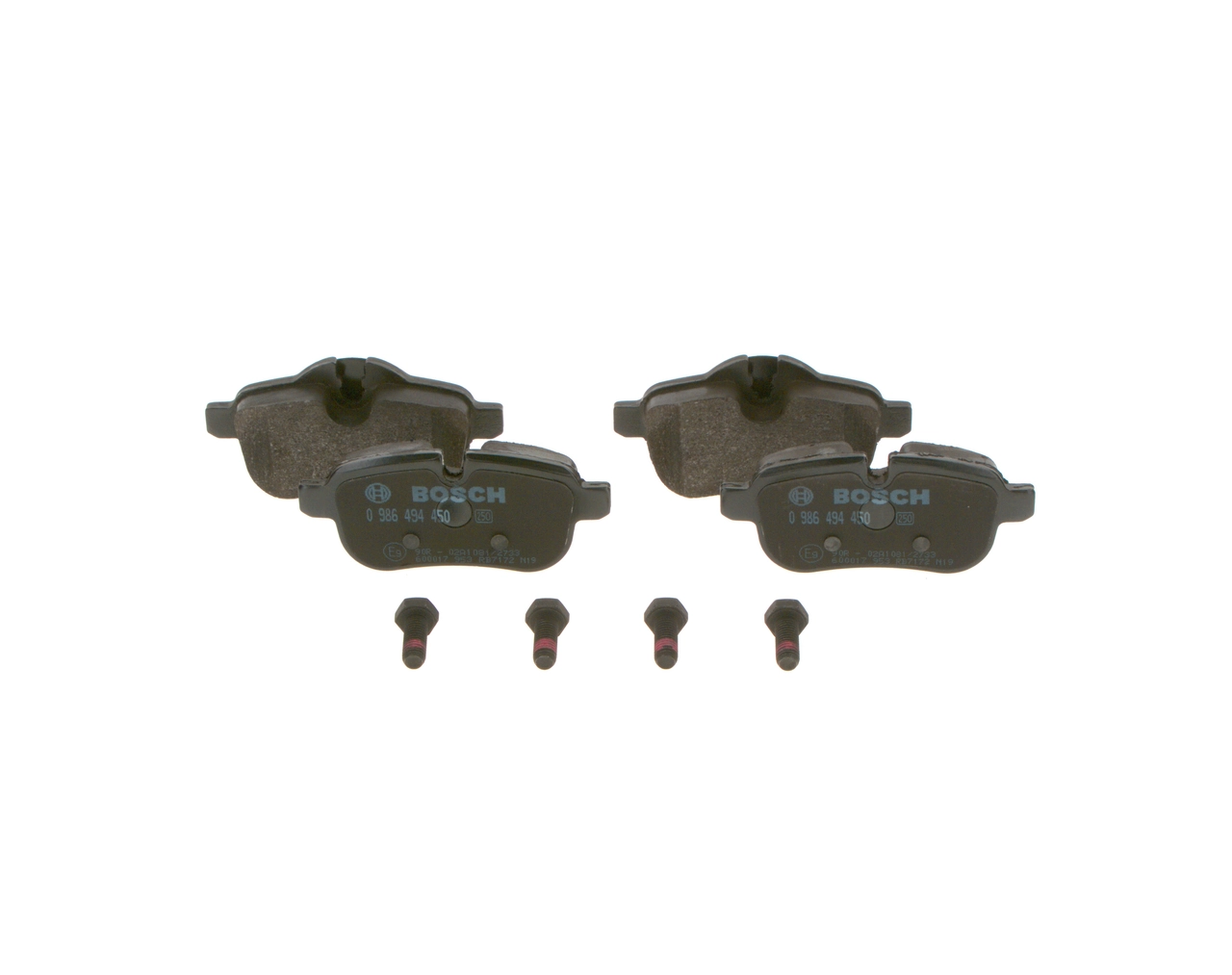 Brake Pad Set, disc brake 0 986 494 450