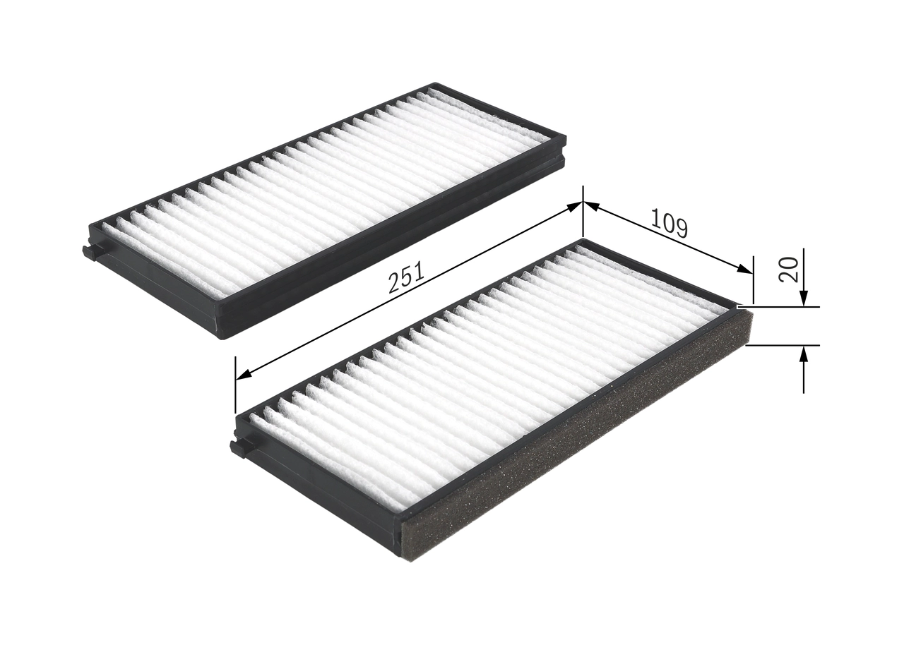 Filter, cabin air 1 987 432 260