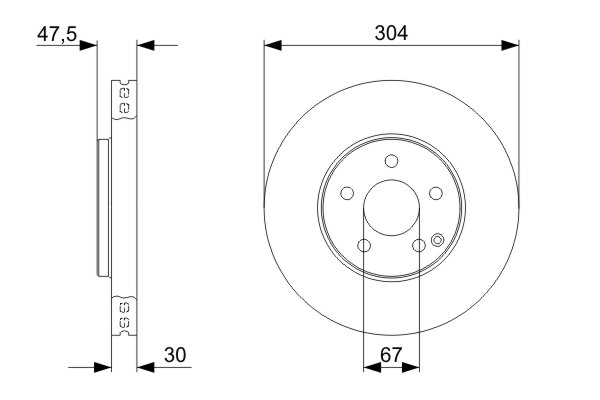 Brake Disc 0 986 479 333