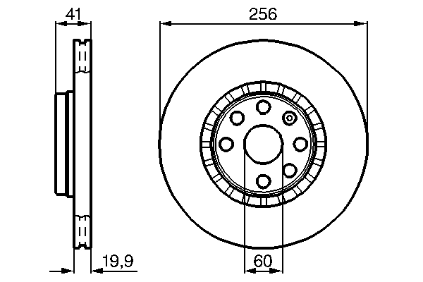 Brake Disc 0 986 478 535