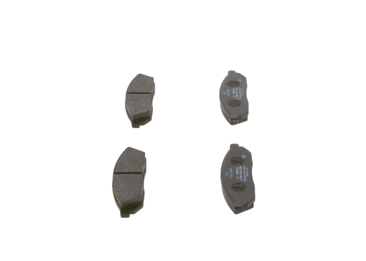 Brake Pad Set, disc brake 0 986 494 208