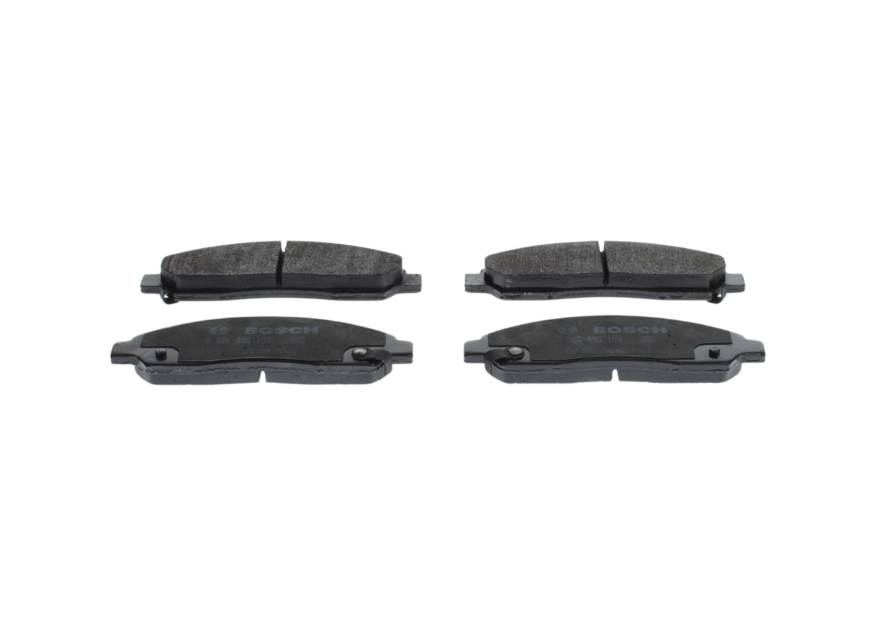 Brake Pad Set, disc brake 0 986 495 159