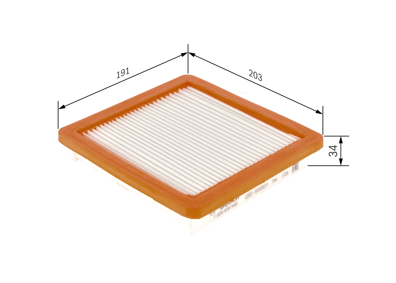 Air Filter F 026 400 548