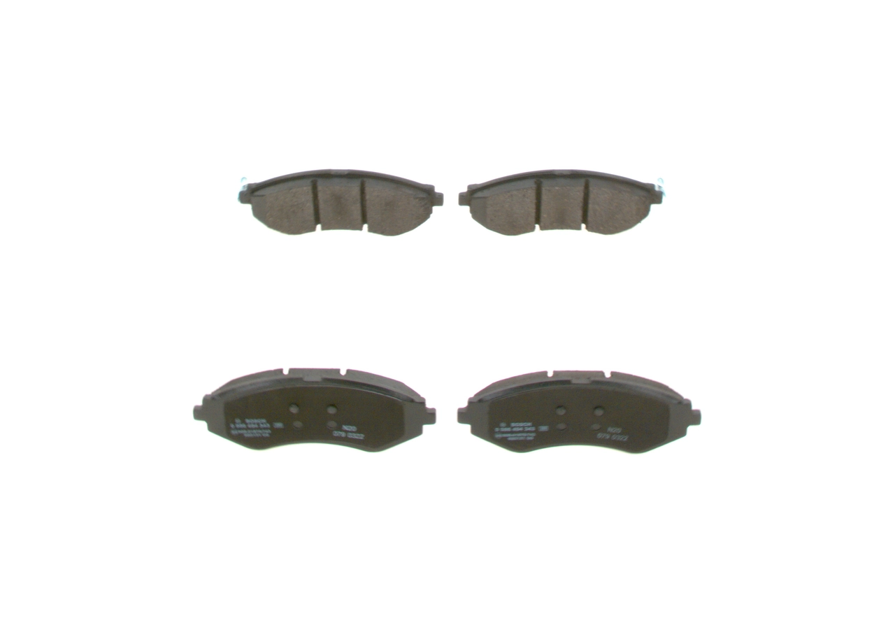 Brake Pad Set, disc brake 0 986 494 343