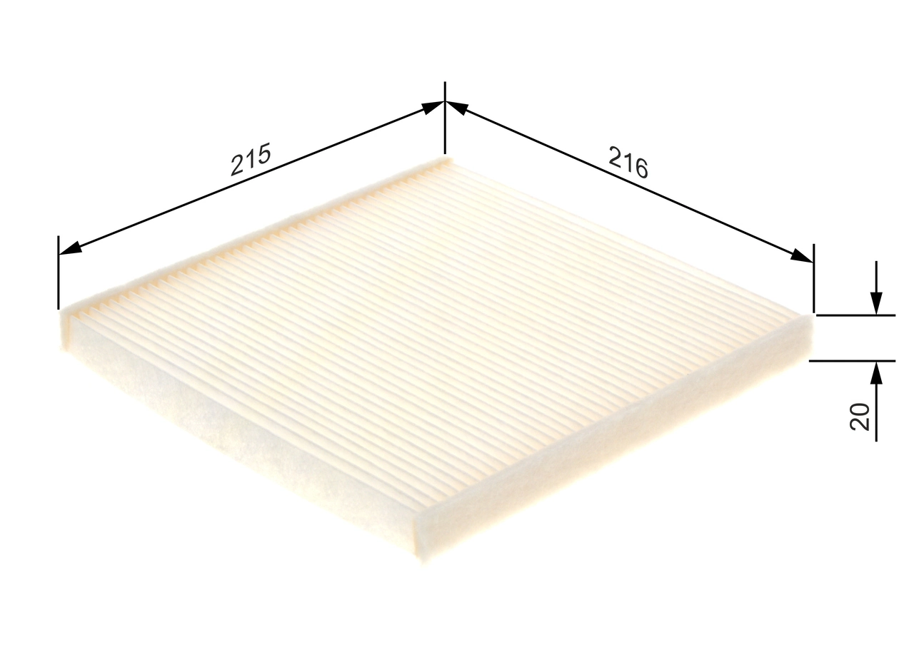 Filter, cabin air 1 987 432 085