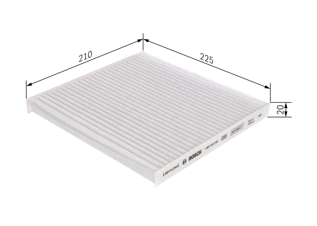 Filter, cabin air 1 987 432 246