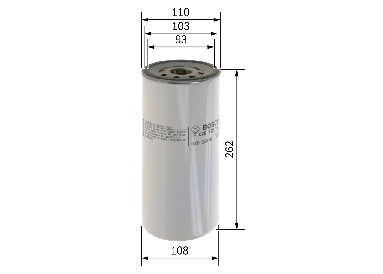 Fuel Filter F 026 402 141