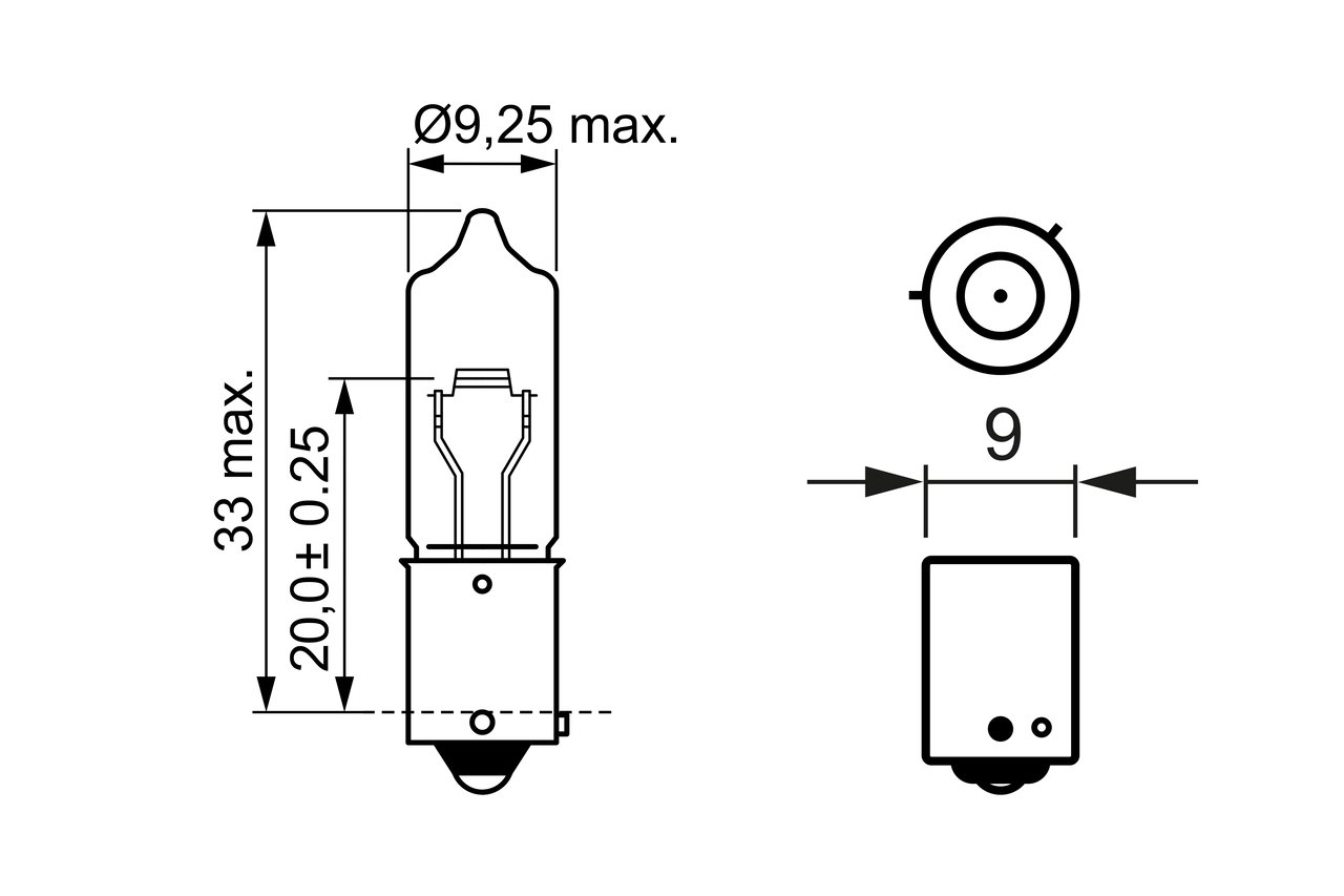 Bulb, direction indicator Pure Light WS 1 987 302 264