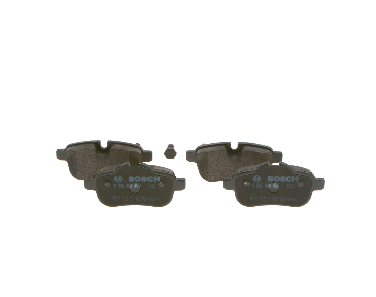 Brake Pad Set, disc brake 0 986 494 450
