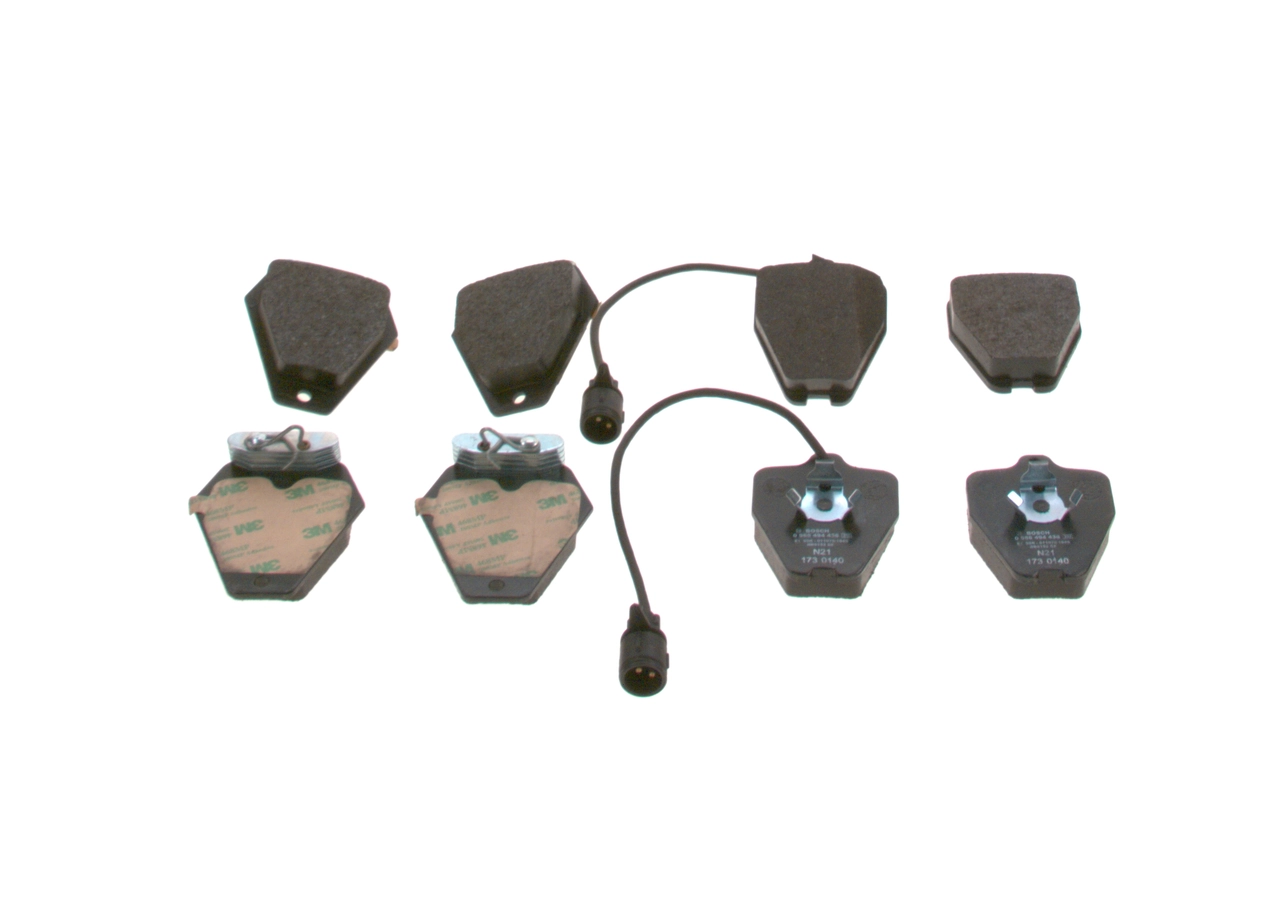 Brake Pad Set, disc brake 0 986 494 436