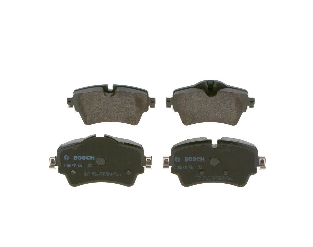 BOSCH 0 986 494 736 Brake Pad Set, disc brake