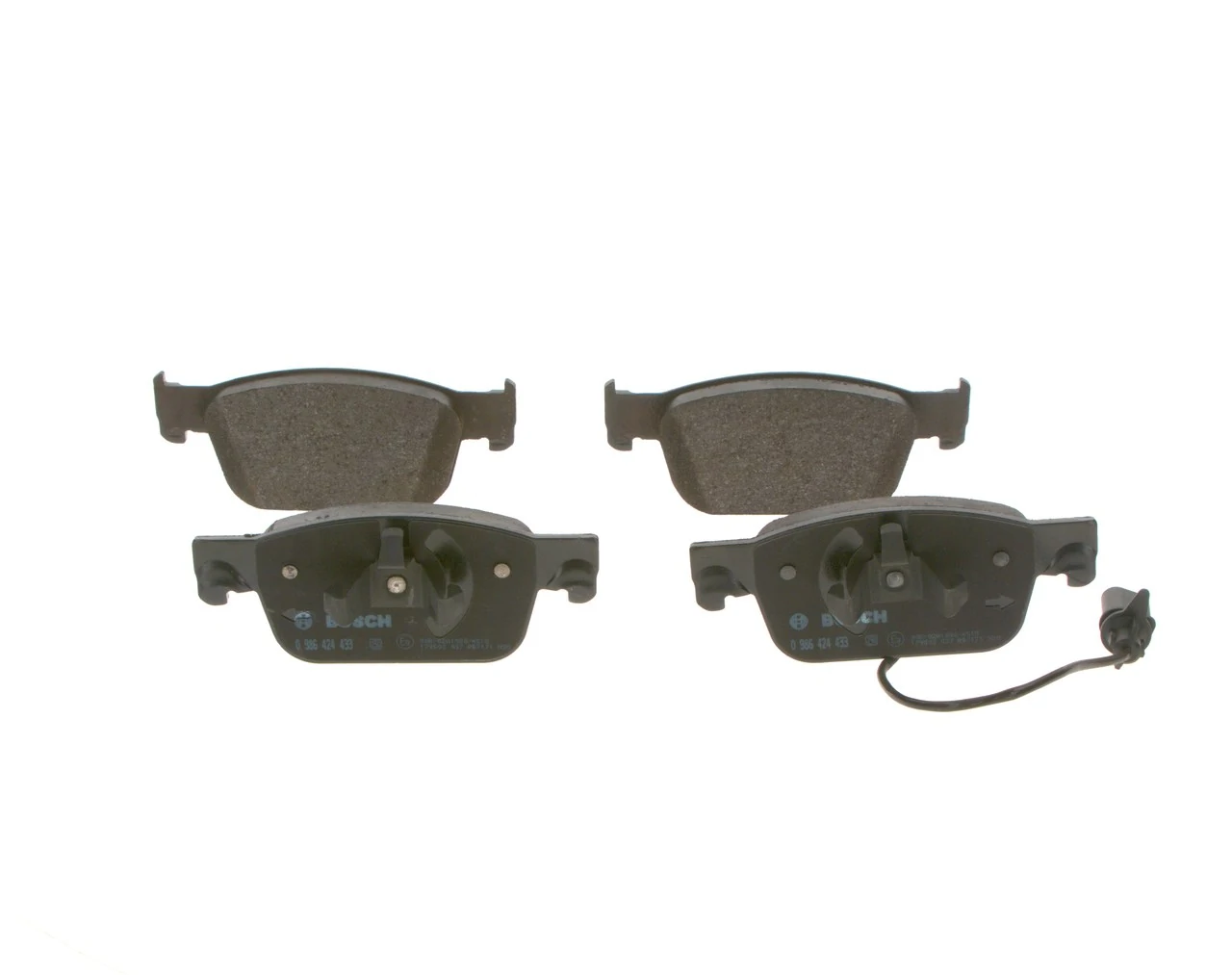 Brake Pad Set, disc brake 0 986 424 433