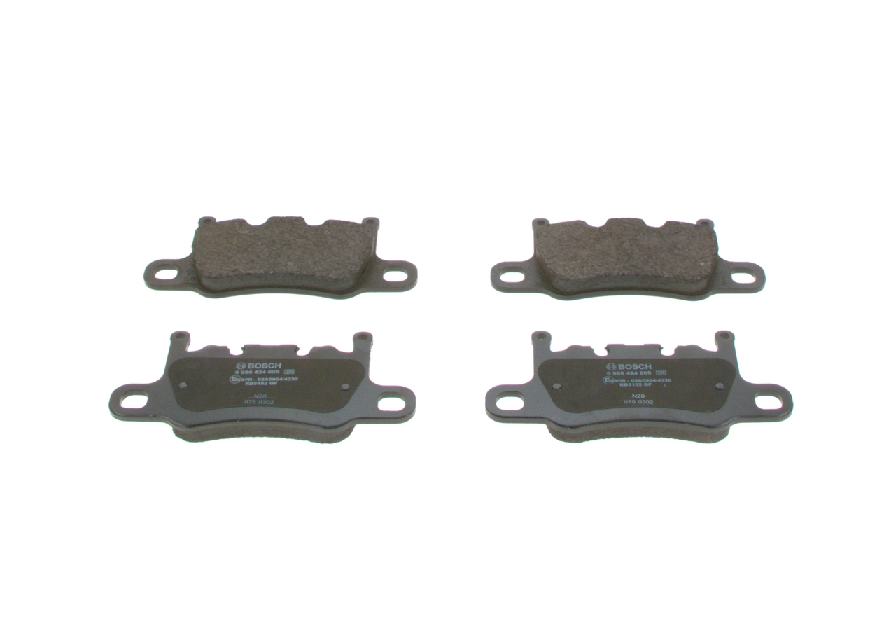 Brake Pad Set, disc brake 0 986 424 605