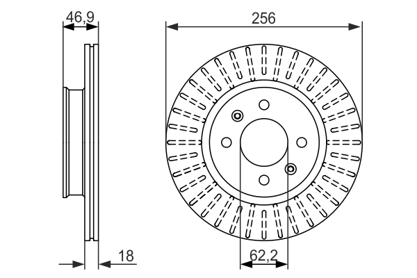 Brake Disc 0 986 479 577