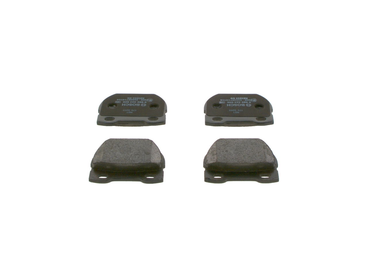 Brake Pad Set, disc brake 0 986 424 606