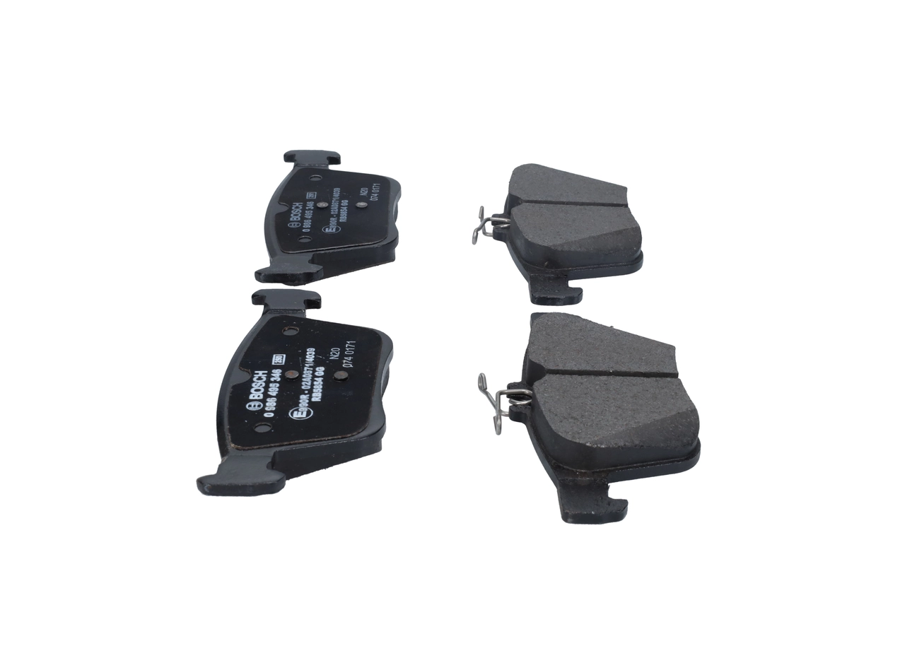 Brake Pad Set, disc brake 0 986 495 346