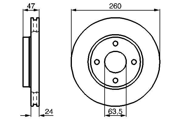 Brake Disc 0 986 478 170
