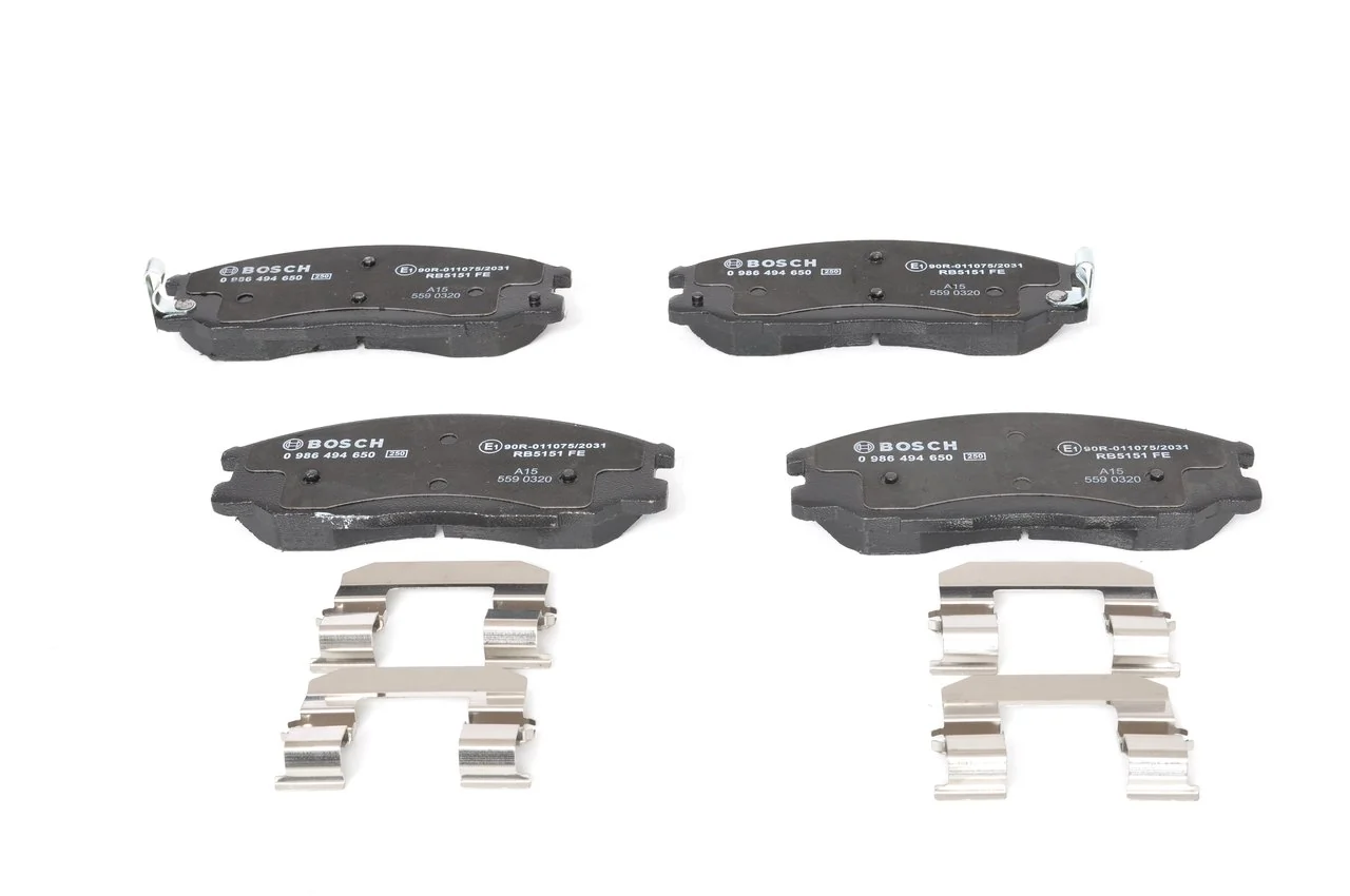 Brake Pad Set, disc brake 0 986 494 650