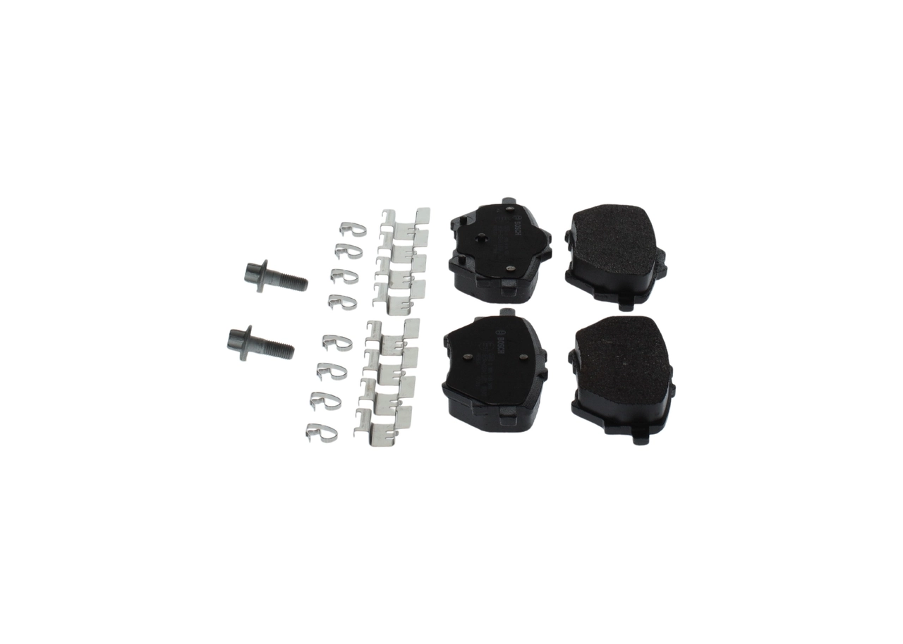 BOSCH 0 986 494 998 Brake Pad Set, disc brake