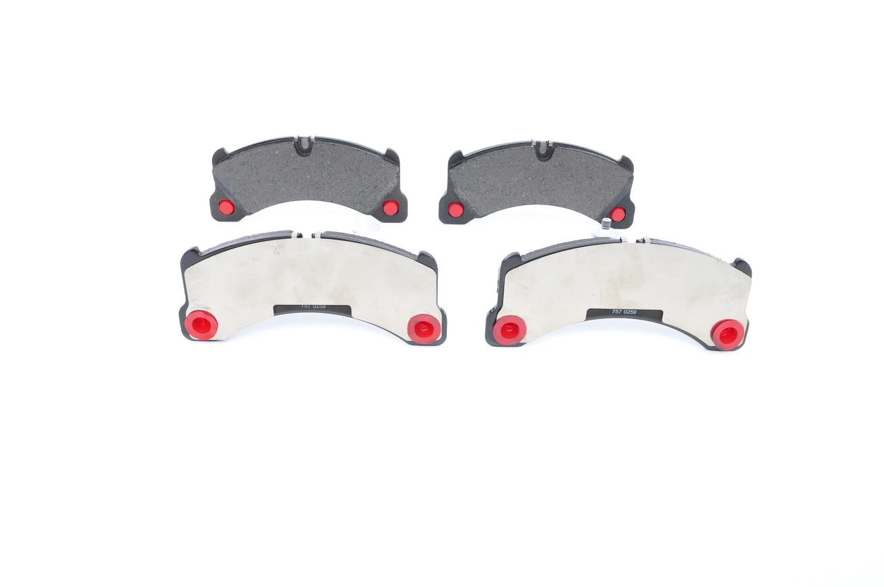 Brake Pad Set, disc brake 0 986 494 757
