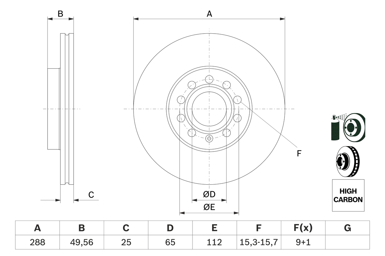 Brake Disc 0 986 479 088