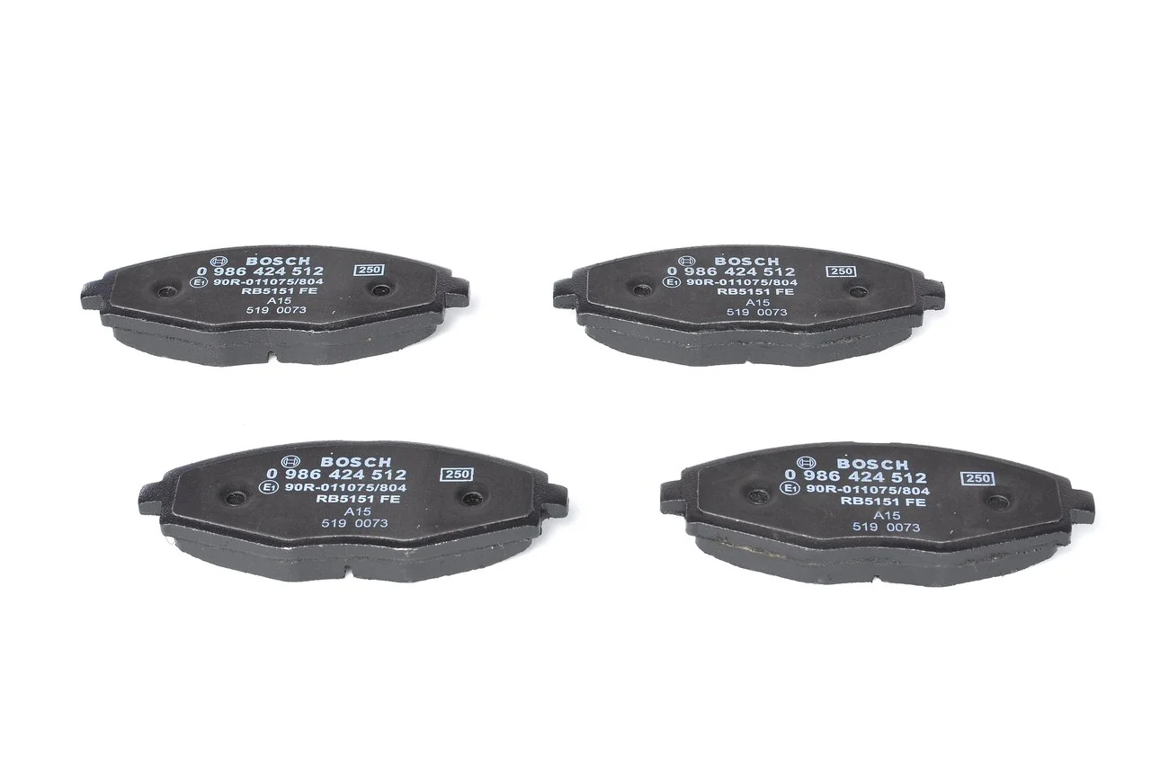 Brake Pad Set, disc brake 0 986 424 512