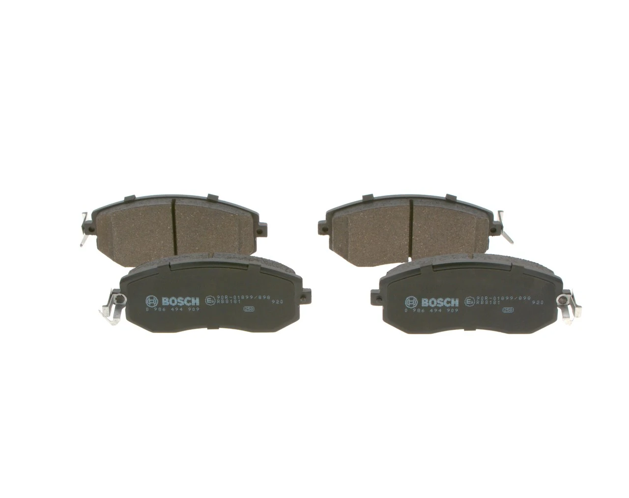 Brake Pad Set, disc brake 0 986 494 909