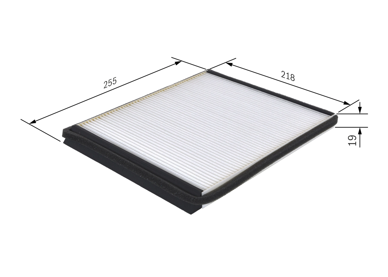 BOSCH 1 987 432 089 Filter, cabin air