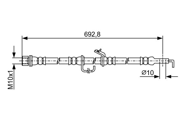 Brake Hose 1 987 481 922