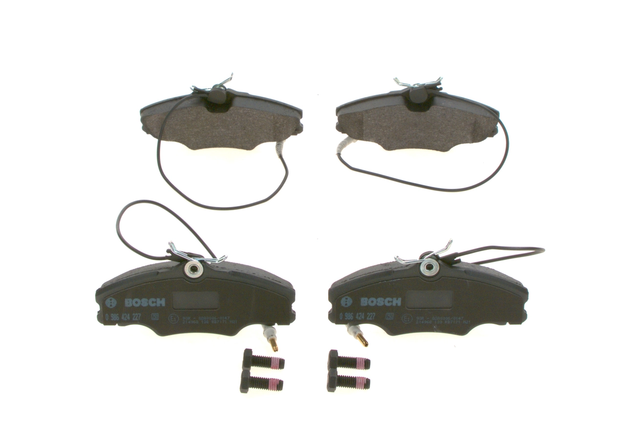 Brake Pad Set, disc brake 0 986 424 227