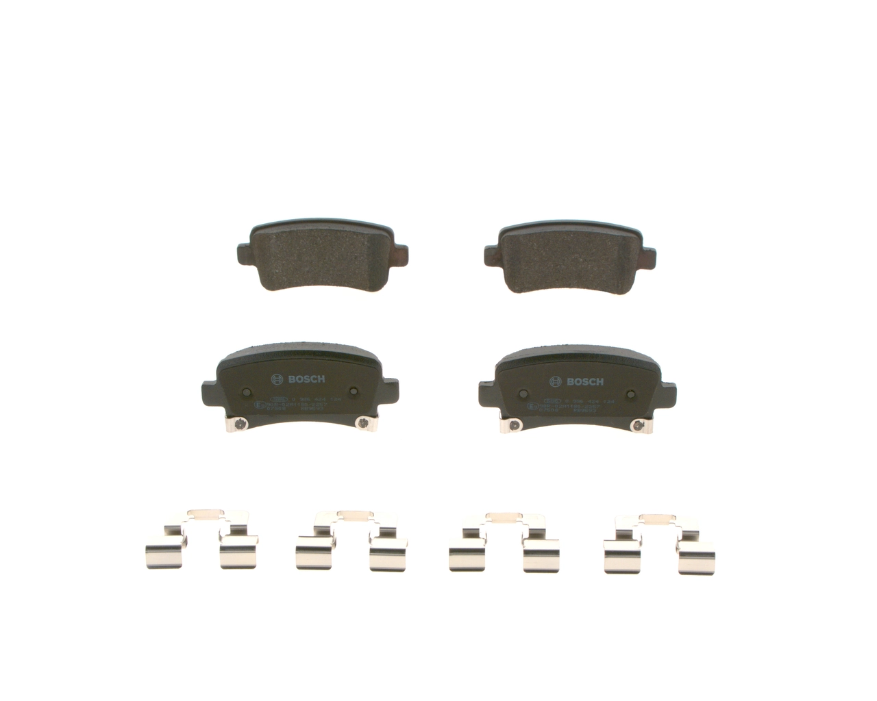 Brake Pad Set, disc brake 0 986 424 124