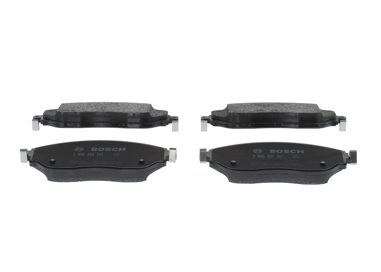 Brake Pad Set, disc brake 0 986 494 741