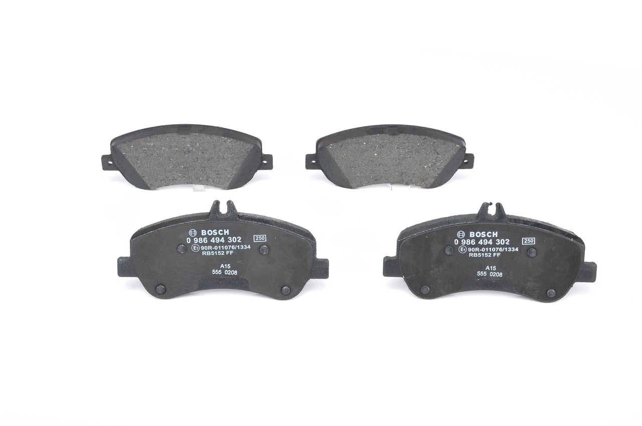 Brake Pad Set, disc brake 0 986 494 302